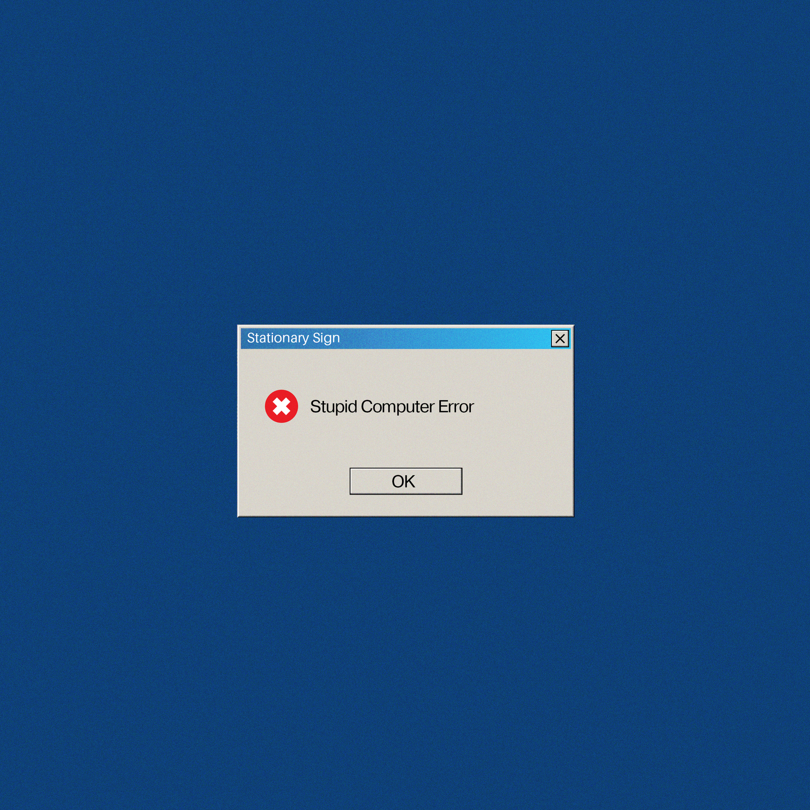 Stupid Computer Error