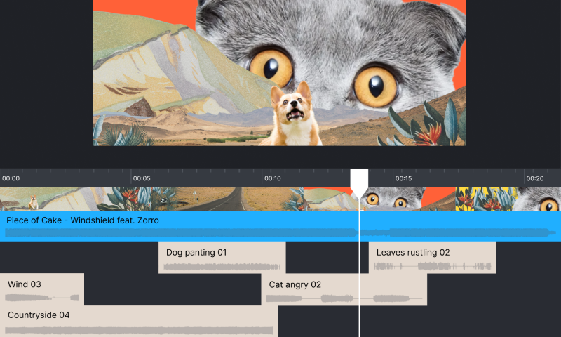 EpidemicSound Studio PressKit Beta product