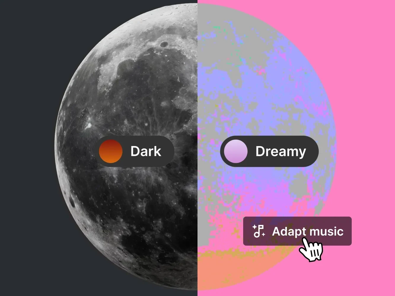 Adapt music AI feature Epidemic Sound