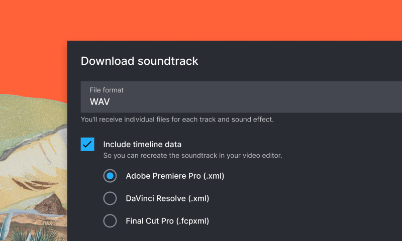 Studio - creating soundtrack using AI-powered video-to-audio